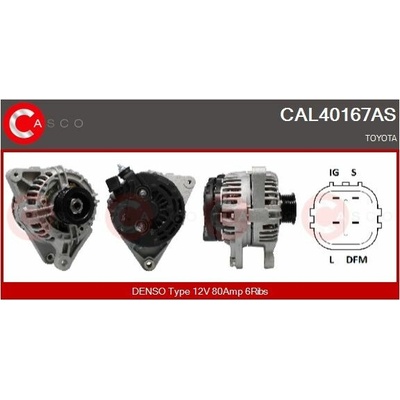Alternátor CASCO CAL40167AS