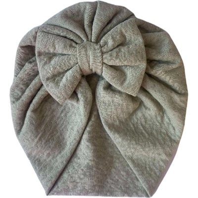 Kayra Baby Бебешка шапка тип тюрбан Kayra Baby - Каки (234570-7)