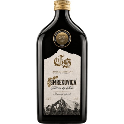 Chateau Selešťany Smrekovica 52% 0,5 l (čistá fľaša)