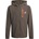 Adidas Детско яке за тренировка adidas Kid's Hooded Tech Woven Jacke Training jacket - Shadow Olive / Dusky Orange - размер 128 (EU) (704-6097-0311)