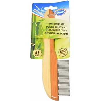 DUVO+ vyčesávač 31 zubov bambus 21 cm