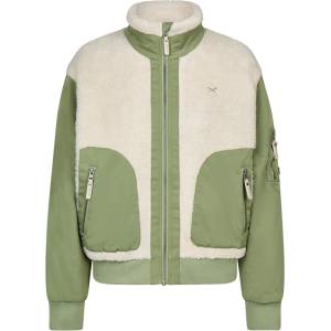 Iriedaily Дамско поларено яке Iriedaily Women's Arctik Bomber Jacket Fleece jacket - Light / Olive (105-7572-0214)