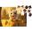 Milliwood Дървен пъзел Milliwood, Yuppie Cutie, 70 части - Мишле (S-Mouse-5016)