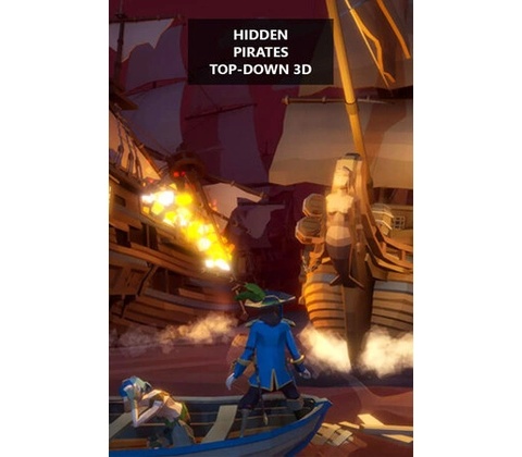 Hidden Pirates Top-Down 3D