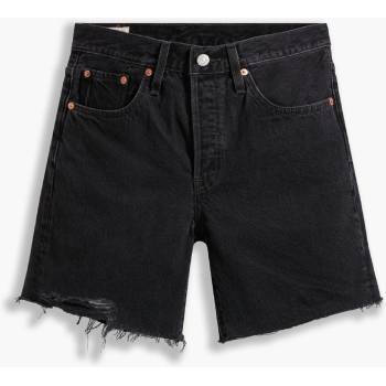 Levi's Къси панталони Levis Women's Mid Thigh Denim Shorts - Lunar Black