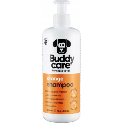 Buddy Care šampon pro psy s vůní pomeranče s aloe vera a B5 500 ml