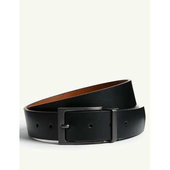 Marks & Spencer Мъжки кафяво-черен колан с двустранно връщане Marks & Spencer Marks & Spencer | Cheren | МЪЖЕ | 75-80