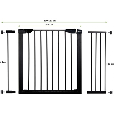 Springos Zábrana 111-117cm SG0002AC