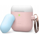Elago AirPods Silicone Duo Hang Case EAPDH-PK-WHPBL