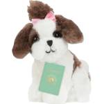Studio Pets Плюшена играчка Studio Pets - Куче Сами с куфарче, паспорт и стикери, 8 cm (6528) - baby