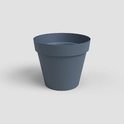 Artevasi Květináč CAPRI 40cm plast modrá slate blue