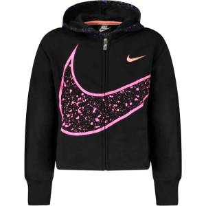 Nike Суитшърт с цип за момичета nike, Размер 3a, Цвят Черен (36j287_neblack)