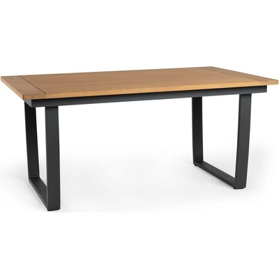 TIERRA LIV jídelní stůl TEAK charcoal 150