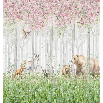 Decoprint CW6045-1 vliesová obrazová tapeta na zeď Cute Walls, rozměry 2,65 x 2,8 m