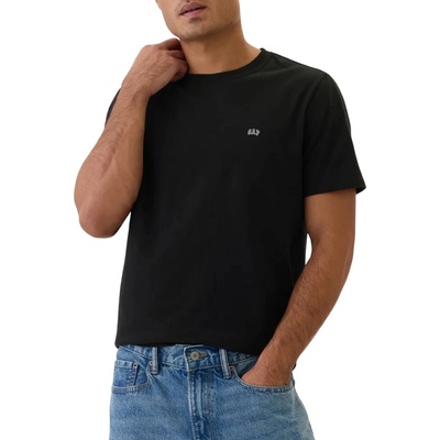 Gap Micro Logo Crew Neck čierne
