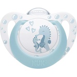 Nuk Силиконова залъгалка NUK First Choice - 0-6 м, водно конче (10175383) - baby