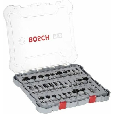 BOSCH Smíšená sada tvarových fréz s vřetenem O 8 mm, 30 ks (2.607.017.475)