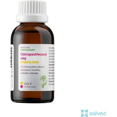 Dědek kořenář Novy Ostropes.olej s pampel. 100 ml