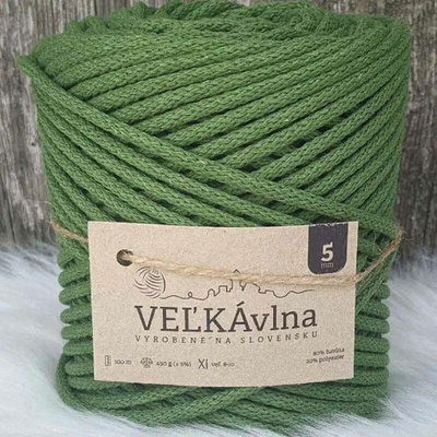 Velká vlna Špagát 5mm Avokádo
