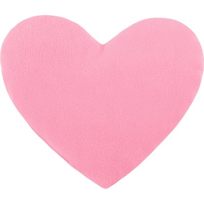 Bellatex Tvarovaný vankúš Srdce ružová 23x25