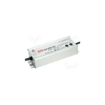 Napájecí zdroj spínaný LED 60W 42VDC 0,87÷1,45A 90÷305VAC