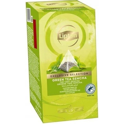 Lipton Čaj Exclusive Selection Sencha pyramidky 25 obálek