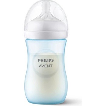 Philips Natural Response SCY903/21 бебешко шише 3-6 m Blue 260ml