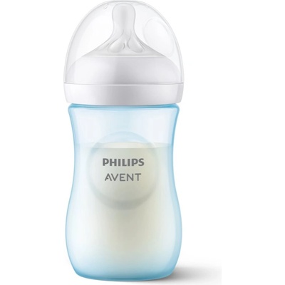 Philips Natural Response SCY903/21 бебешко шише 3-6 m Blue 260ml