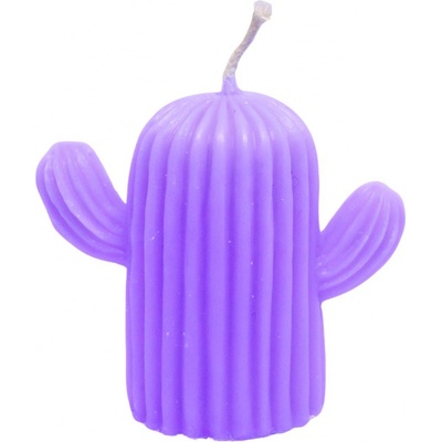 Svíčkománie3D Kaktus 55 g Fialová