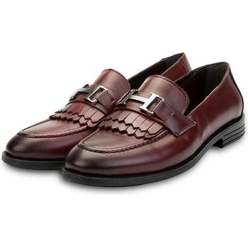 Ducavelli Legion Мъжки обувки от естествена кожа - Бордо 308281 (308281_Бордо)