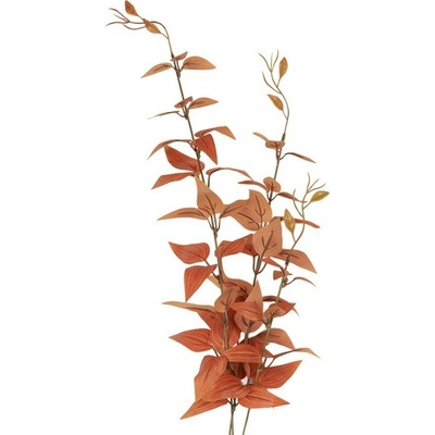 Dekorácia umelá vetvička s oranžovými listami - 10*10*78 cm - Clayre & Eef