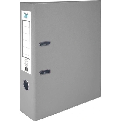 Colori Класьор, 8 cm, PP, с метален кант, сив (1070120239)