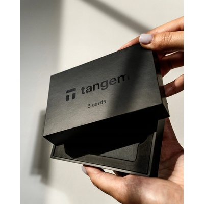 Tangem Wallet 3-card set TG128X3-B – Zboží Živě