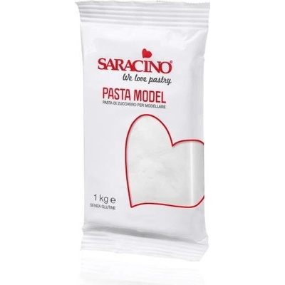 SARACINO MODELOVACÍ HMOTA - BÍLÁ 1kg