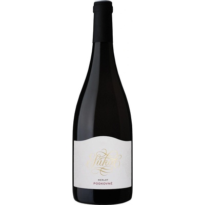 Sůkal Merlot Terroir výběr z hroznů "Podkovné" 2023 13,5% 0,75 l (čistá fľaša)