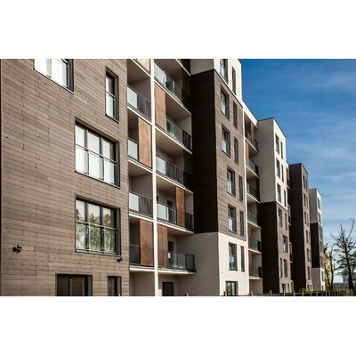 DIMEX ART Флизелинов фототапет жилищна сграда 375 x 250 см