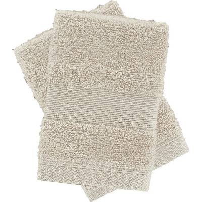 Catherine Lansfield béžové froté bavlnené uteráky v súprave 2 ks 30 x 30 cm