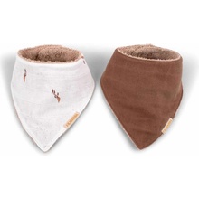 Filibabba bandana podbradník mrkvička 2 ks