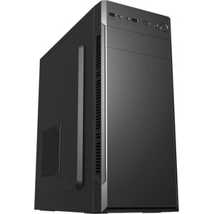 Ion Computers Геймърски компютър ION FSP CMT160 с процесор Intel Core i7-14700K, вградено видео ядро, RAM памет 16GB DDR4 3200MHz, SSD 256GB NVMe M. 2 PCIe 4.0 (c006500)