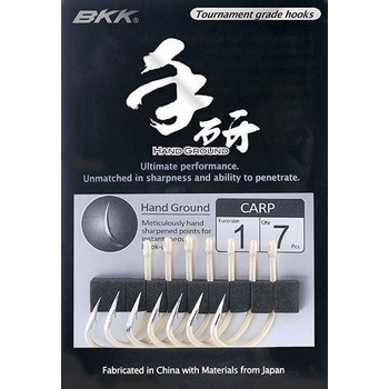 BKK Carp Hook Hand Ground vel.2 8 ks