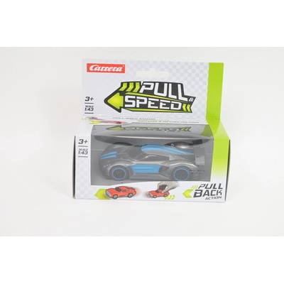 Carrera Pull Speed hypercar 1:43 antracitově modrý