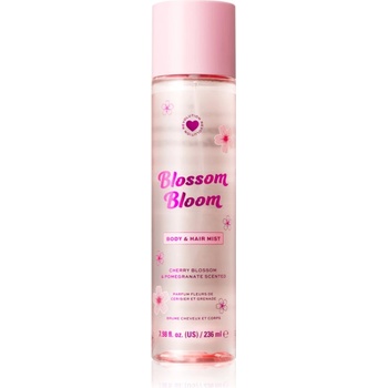 I Heart Revolution Blossom Bloom Парфюмирана мъгла за тяло и коса за жени цвят Cherry Blossom & Pomegranate 236ml