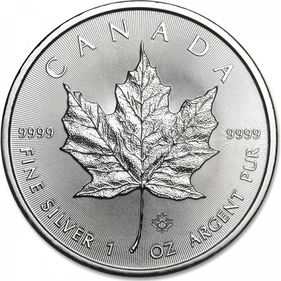 Royal Canadian Mint Strieborná minca Canadian Maple Leaf 2015 1 oz