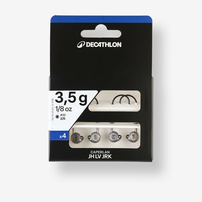 CAPERLAN Jigové hlavičky na sharpshooting JH LV JRK technológie s live sondou 7 g - 1/4 oz