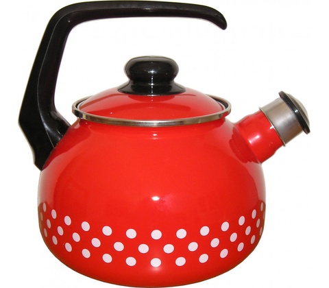 Metalac červený puntík 2l