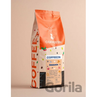 Coffeein Káva Ďakujem pražená zrnková 1 kg