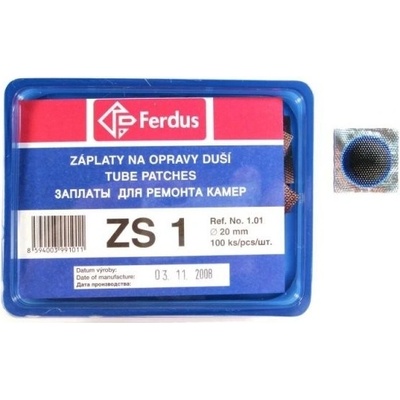 Ferdus záplaty ZS 1 20 mm 100 ks