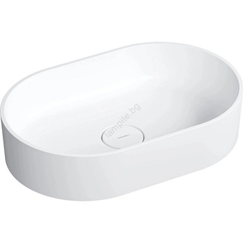 Omnires Ovo M+ 55x36 cm white (OVOUNBM)