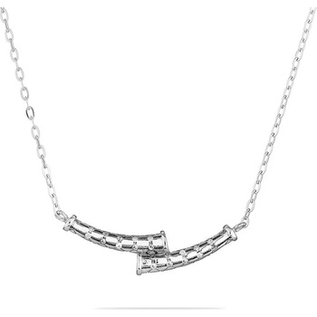 Image 1 of Swan Сребърно колие с цирконий XH1680N Swan