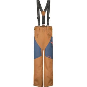 Trollkids Детски ски панталон Trollkids Kid's Kongsberg Ski Pant Ski trousers - Bronze / Mystic Blue / Flame Orange - размер 140 (EU) (701-3317-0815)